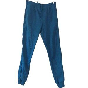 Free Planet Organic Cotton & Polyester Blue Joggers S